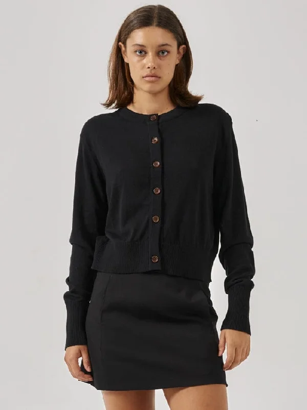Casual Shirts Sofia Knit Cardigan - Black