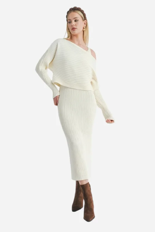 Soft T-Shirts Sage the Label Gabi Sweater Top & Dress Set