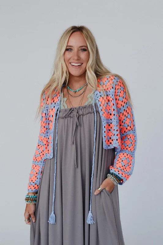 Street Fashion Simply The Best Crochet Top - Coral