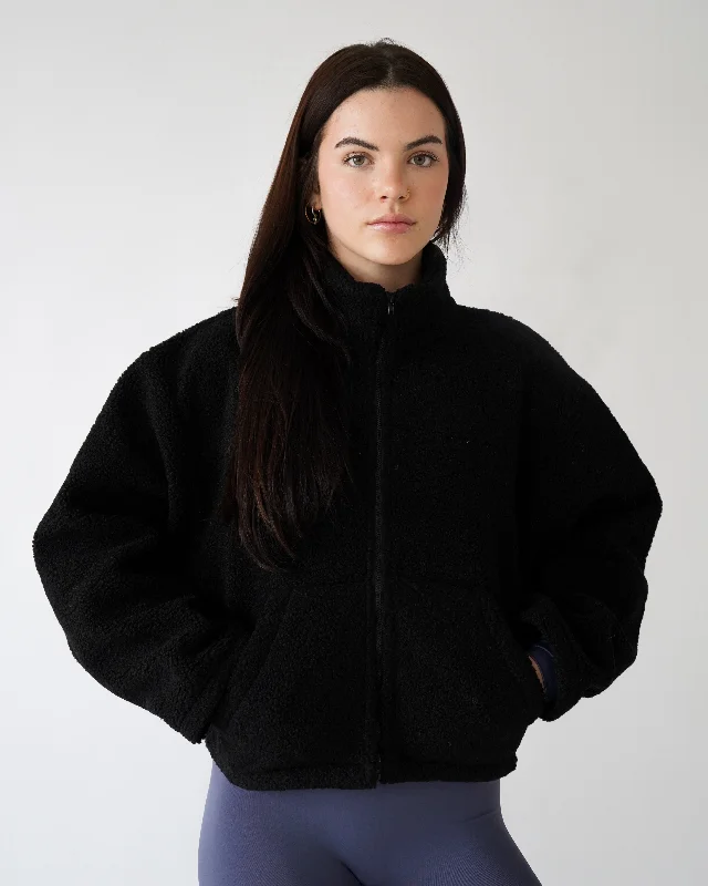 Flexible Wear Teddy Zip - Black