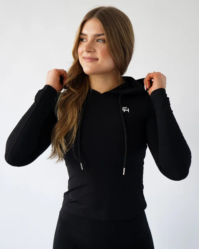 Graphic Sweatshirts Define Hoodie - Black