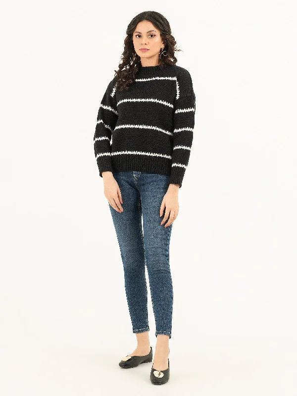 Laid-Back Essentials Striped Sweater