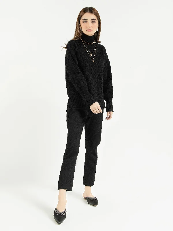 Smart Outfits High Neck Sweater