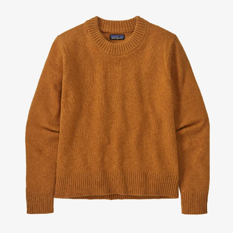 Street Style Women's Recycled Wool-Blend Crewneck Sweater