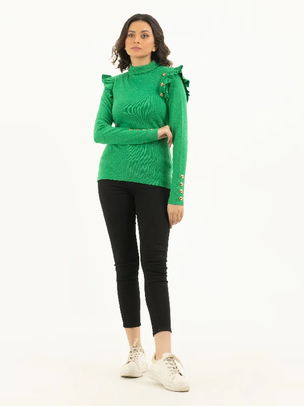 Urban Gear Buttoned Sweater