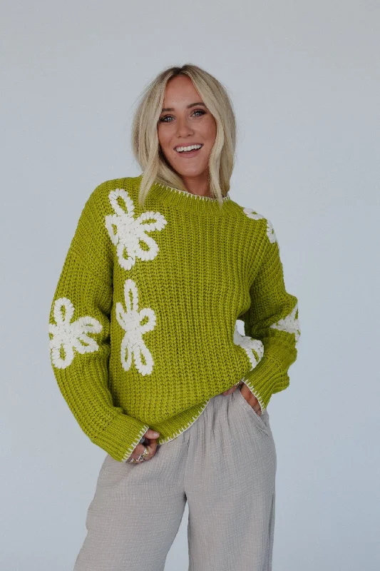 Designer Footwear Daisy Belle Sweater - Green