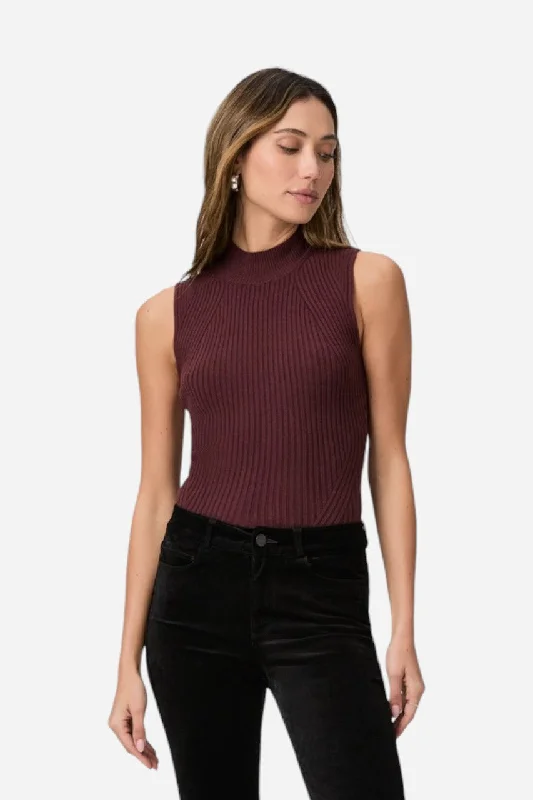 Relaxed Fits Paige Fidelia Tank Oxblood