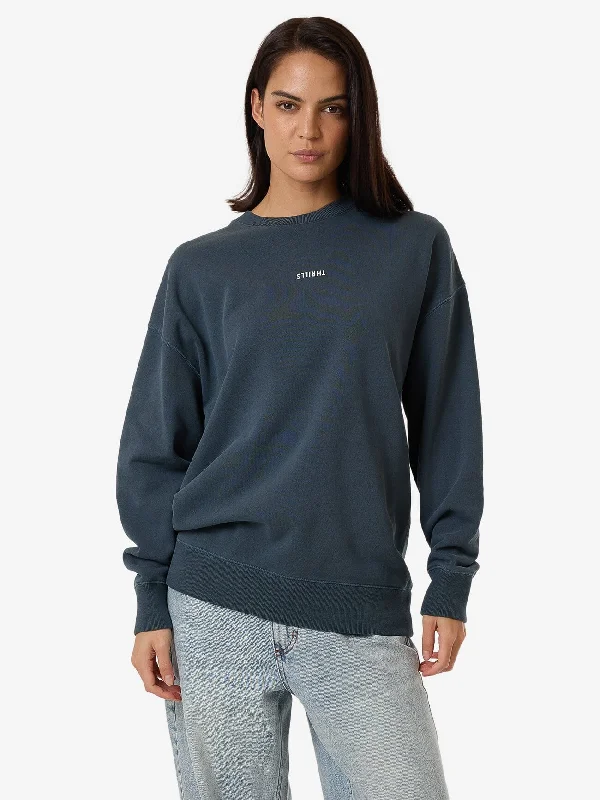 Trendy Joggers Minimal Thrills Slouch Crew - Dark Slate