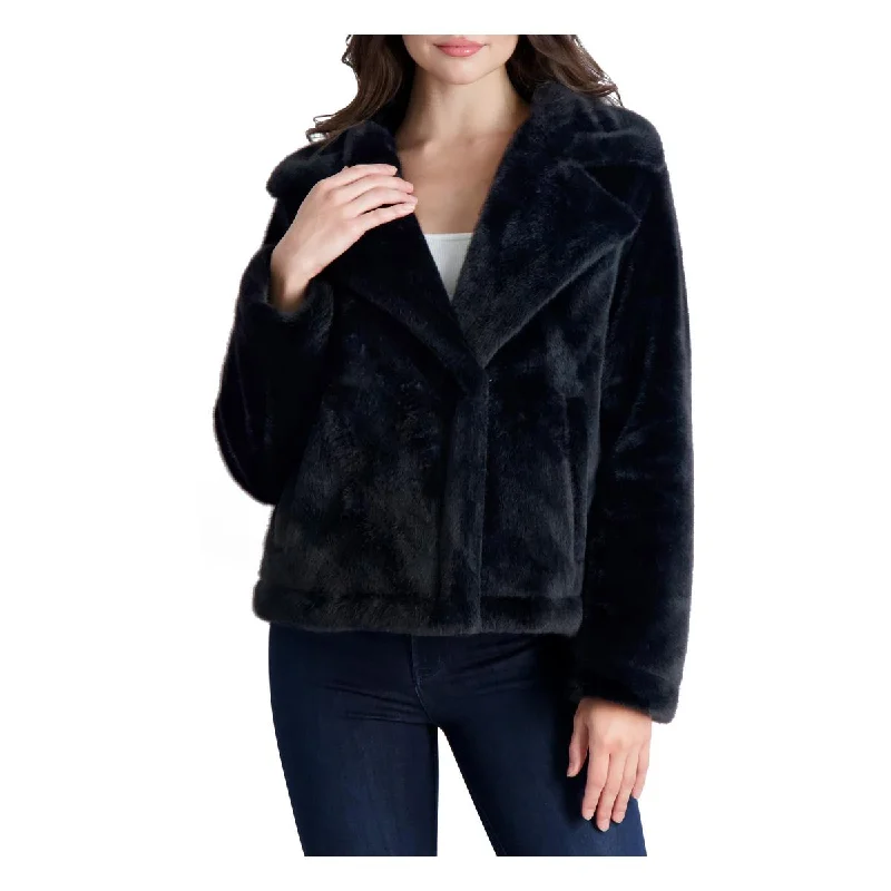 Casual Jackets Womens Lined Faux Fur Teddy Coat