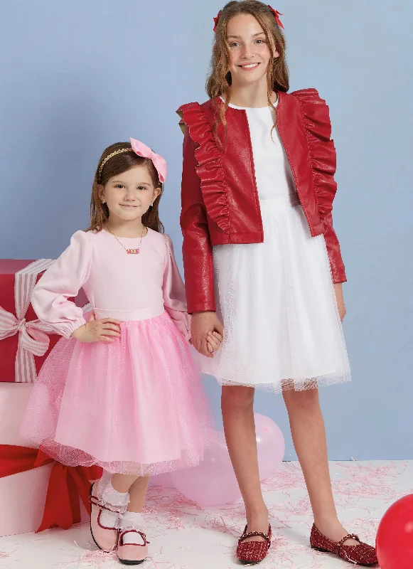 Relaxed Trousers Simplicity Child/Teen Skirts, Jacket & Tops S3044
