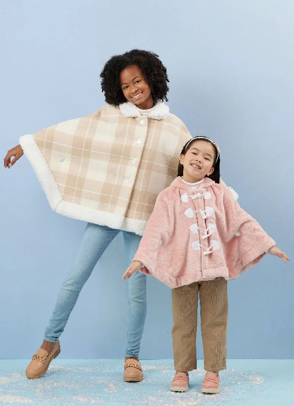 Street Style Simplicity Child/Teen Ponchos S3043
