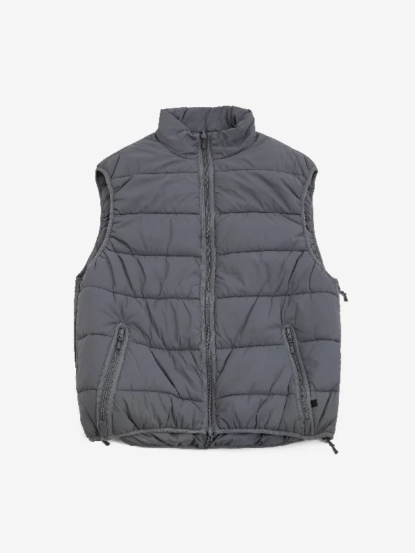 Casual Shirts DAIWA PIER39 Tech Reversible Climbers Puff Vest - Light Grey