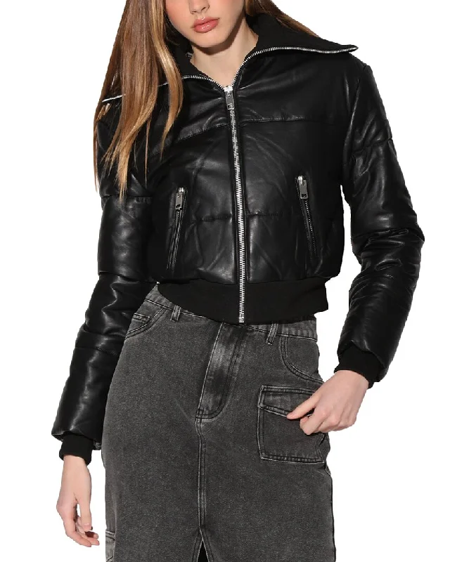 Tailored Blazers Walter Baker Laylah Leather Jacket