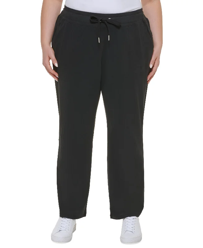 Graphic Sweatshirts Calvin Klein Performance Plus Size Drawstring Pants