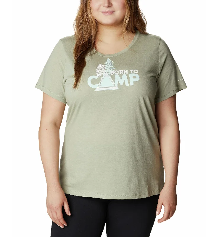 Everyday Apparel Columbia Plus Size Daisy Days Graphic T-Shirt