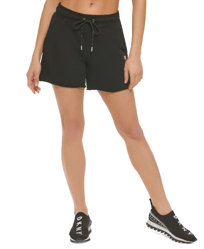 Activewear Gear DKNY Sport Womens Metallic Logo Shorts