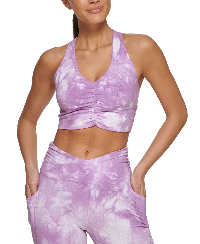 Dapper Suits DKNY Sport Womens Tie Dye Low Impact Sports Bra