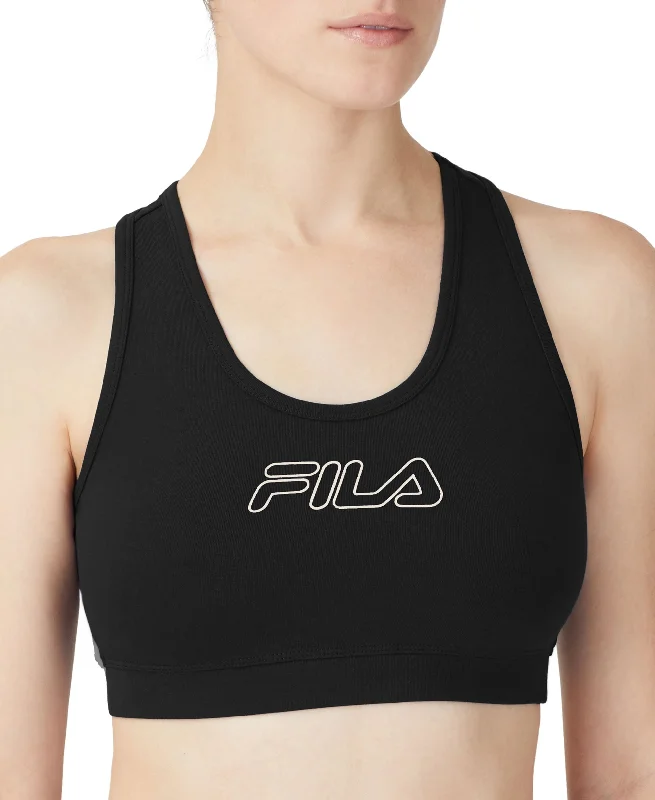 Printed Pants Fila Plus Size Bloom Logo Pullover Jersey Sports Bra