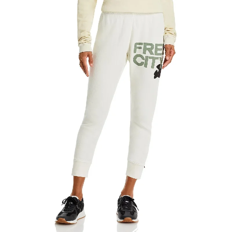 Comfortable Style Free City Womens Fitness Lifestyle Sweatpants