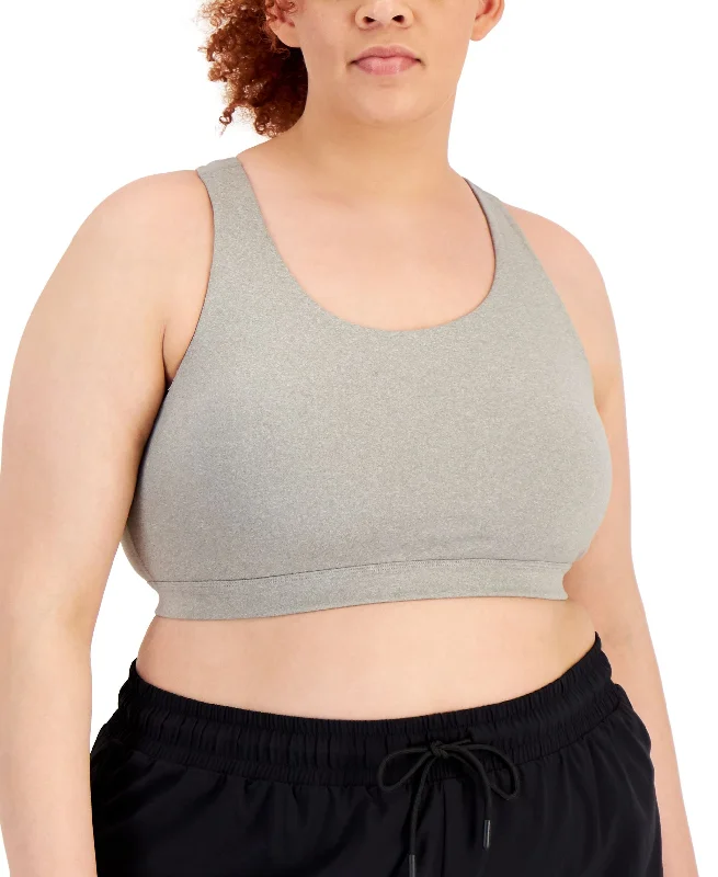 Relaxed Fits ID Ideology Plus Size Sweat Set Sports Bra