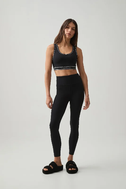 Casual Chic Logo Crop Top 331