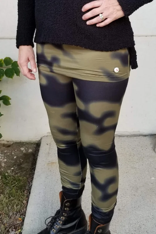 Classic Casual Mini Skirt Legging