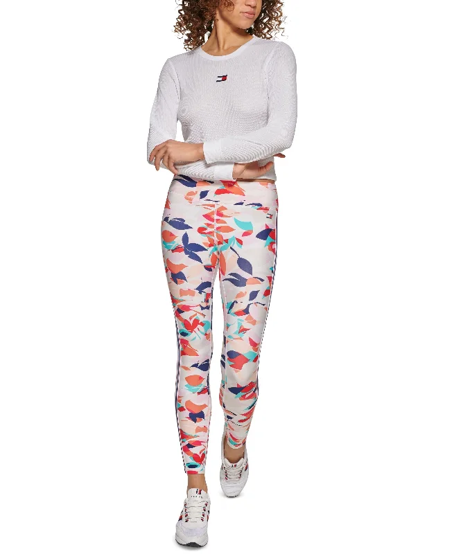Active Essentials Tommy Hilfiger Sport Womens Waffle Knit Top
