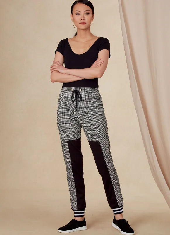 Printed Scarves Vogue Track Trousers V1828
