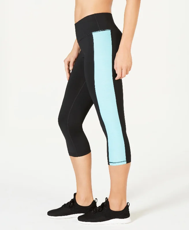 Athletic Vests Women's Essentials Colorblocked Cropped Leggings