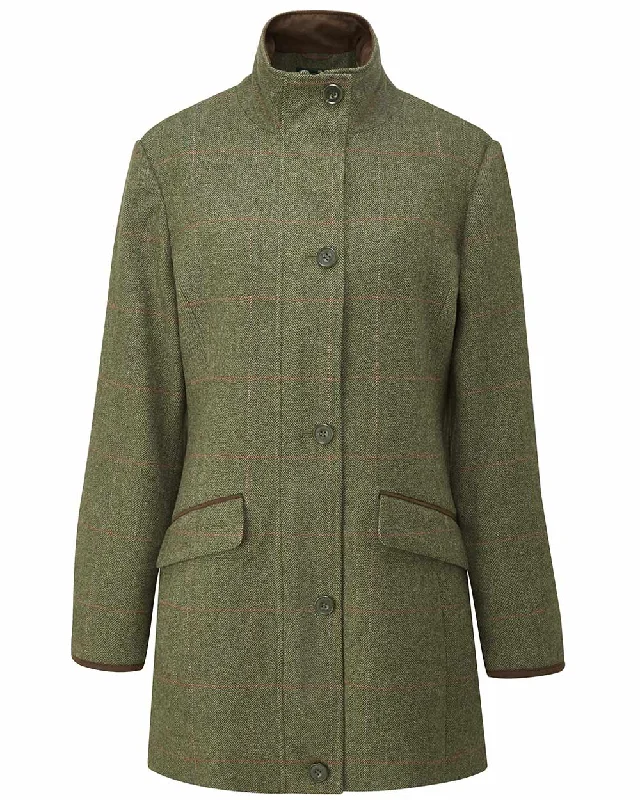 Designer Footwear Alan Paine Combrook Ladies Tweed Field Jacket
