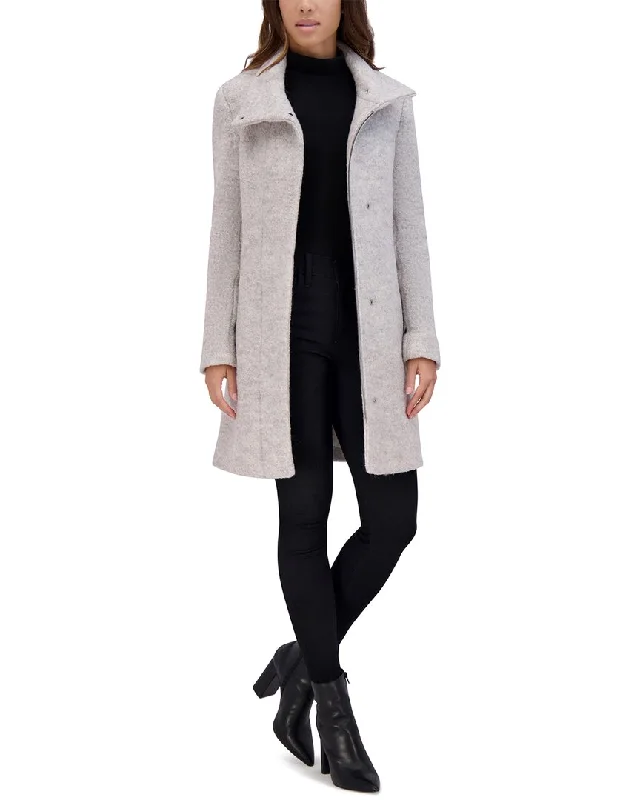 Andrew Marc Verda Wool-Blend Coat