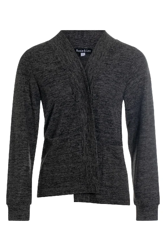 Classic Blazers Soft Warm Touch Cardigan | CHARCOAL | 6364ZZ