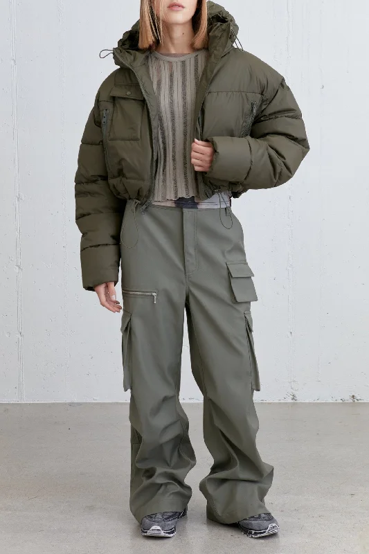 Cool Jackets CROPPED PUFFER JACKET