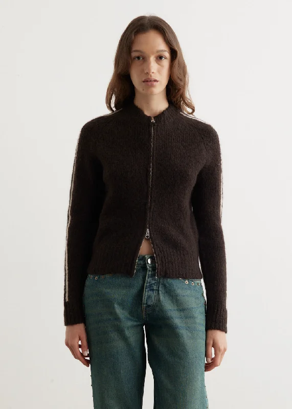 Comfortable Wearables Grand Slam Zip Cardigan