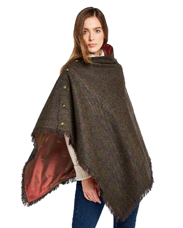 Tailored Comfort Dubarry Hazelwood Tweed Poncho