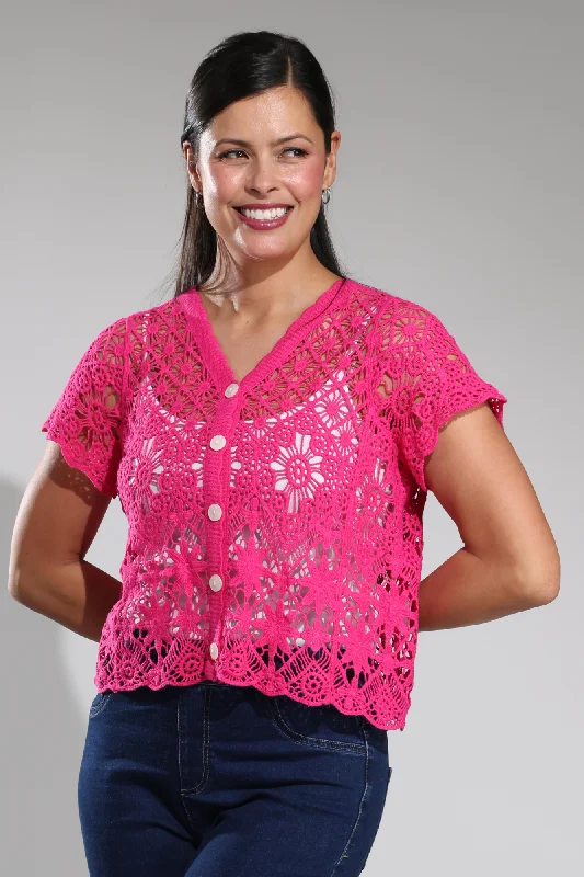 Luxury Comfort Jacket | CERISE | 6221A1