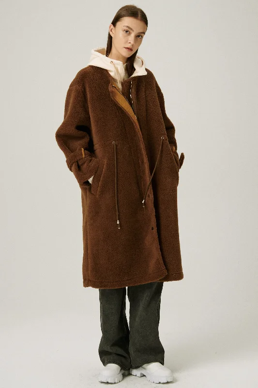 Joe Hood Layered Teddy Coat