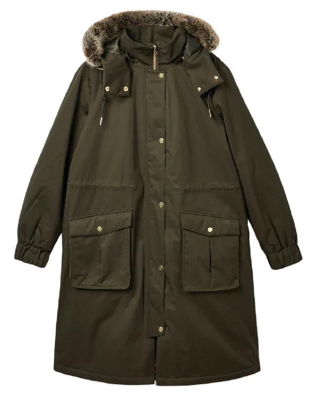 Sports Tights Joules Womens Harpsden Waterproof Fleece Lined Raincoat
