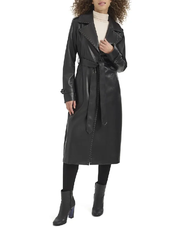 Versatile Style Kenneth Cole Belted Duster Jacket