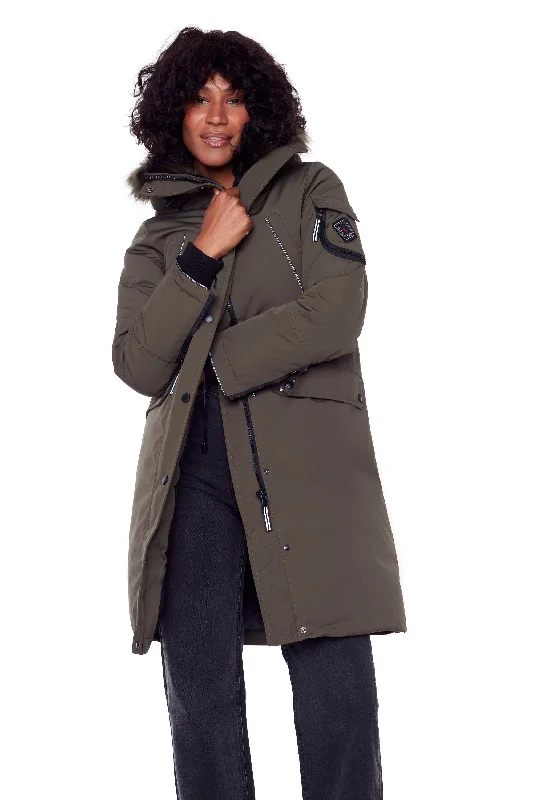Premium Fit LAURENTIAN | WOMEN'S VEGAN DOWN (RECYCLED) LONG PARKA