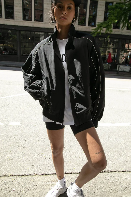 Tailored Coats NYLON TRACK ZIP-UP JACKET