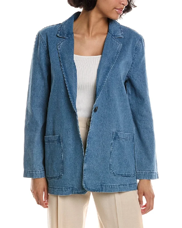 High-end Jackets Pascale La Mode Denim Blazer