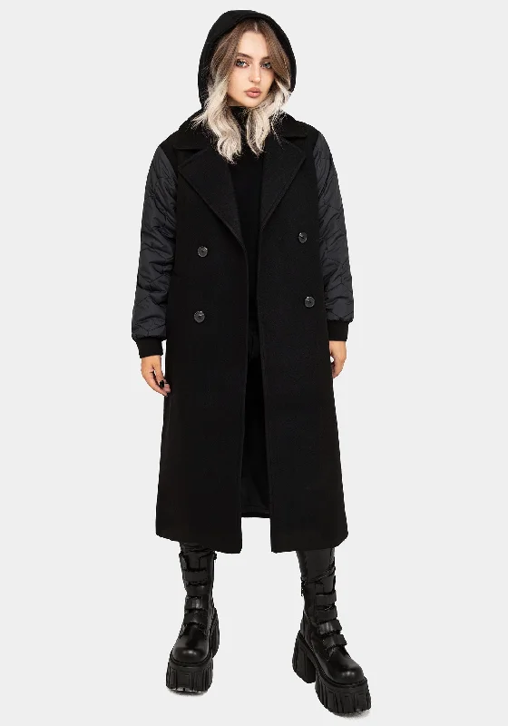Sporty Jackets Prism Longline Bomber Coat