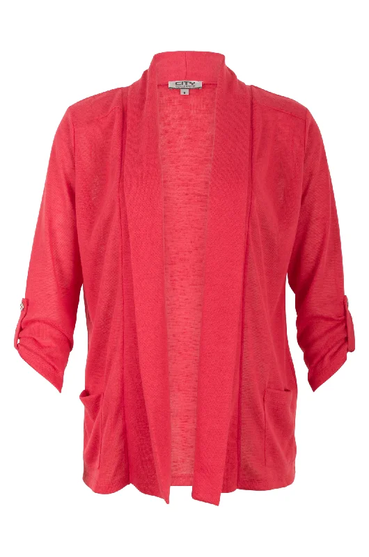 Cool Boots Shawl collar Jacket | RED | 7095A1