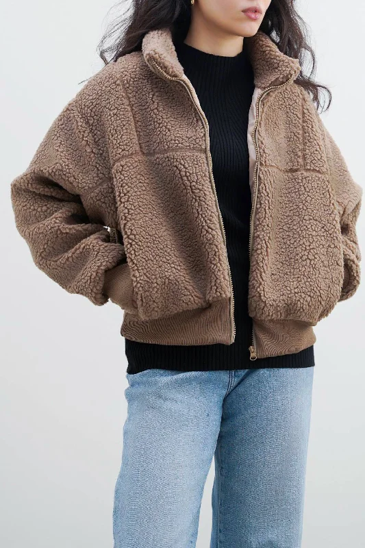 Classic Casual SHORT SHERPA JACKET