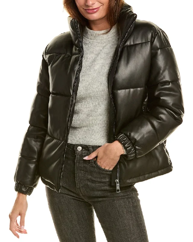Trendy Sweaters The Kooples Quilted Puffer Coat