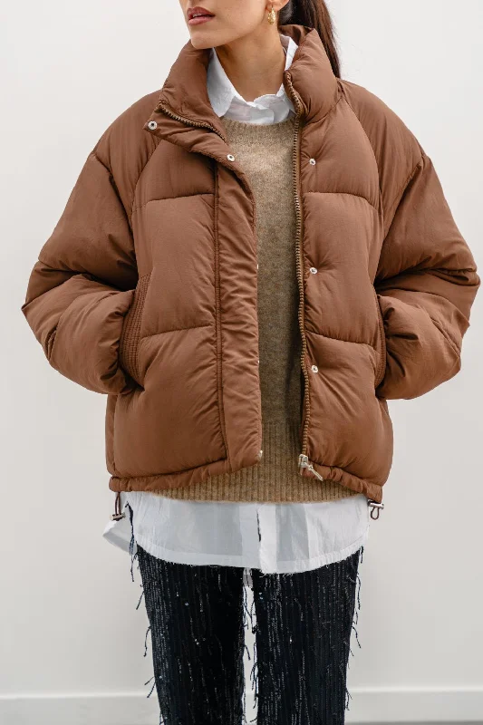 Retro Style SHORT PUFFER JACKET