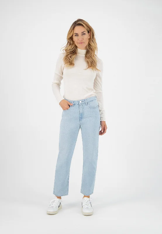 Slim Trousers Cropped Mimi - Sun Stone