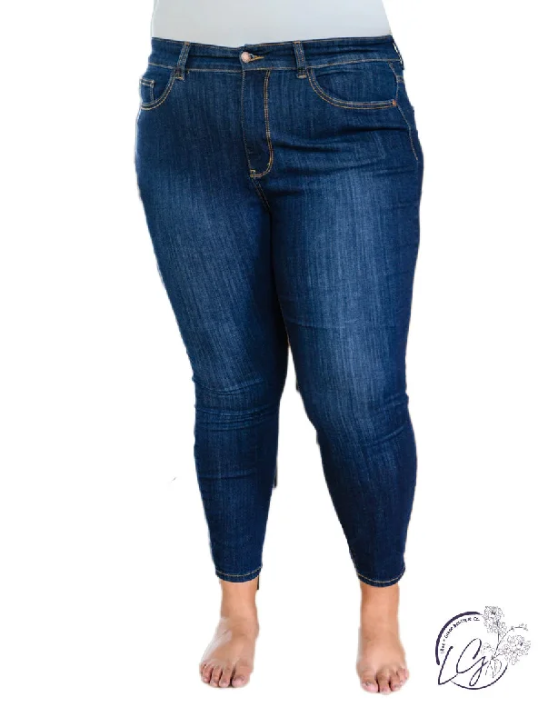 Simple Comfort Curvy Rosa High-Rise Skinny by Judy Blue