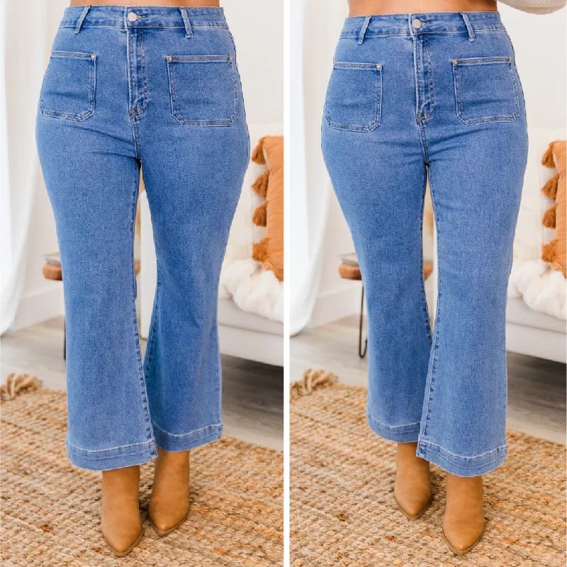 Cool Jackets Don't Think Twice Jeans, Medium Wash